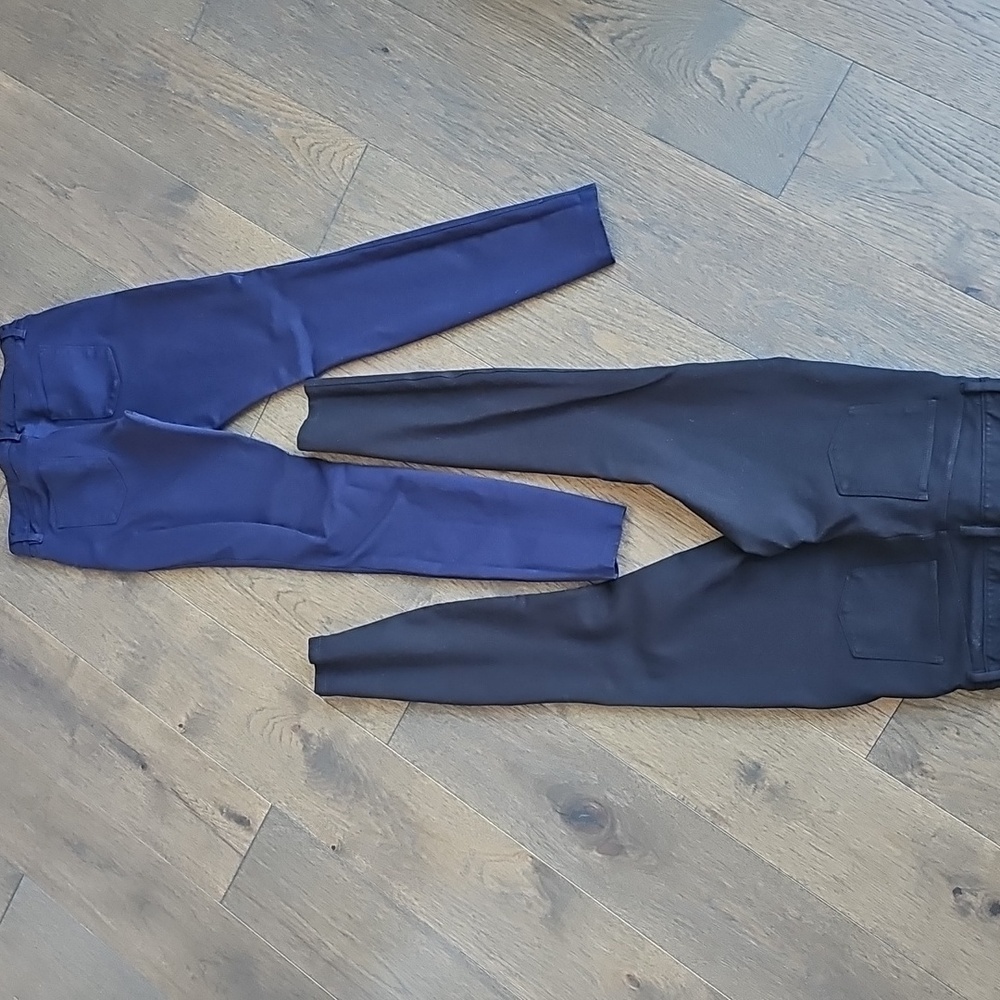 J.Crew Gigi Slim Ankle Pants Bundle Size 4 Black & Navy - Picture 9 of 11